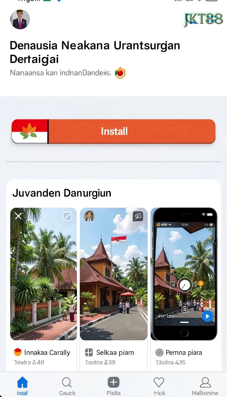 Cuplikan layar BINTANGPO — pengaturan akun